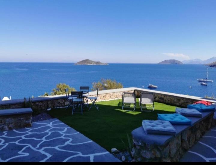 Aegean Blue Villa Panteli Bagian luar foto