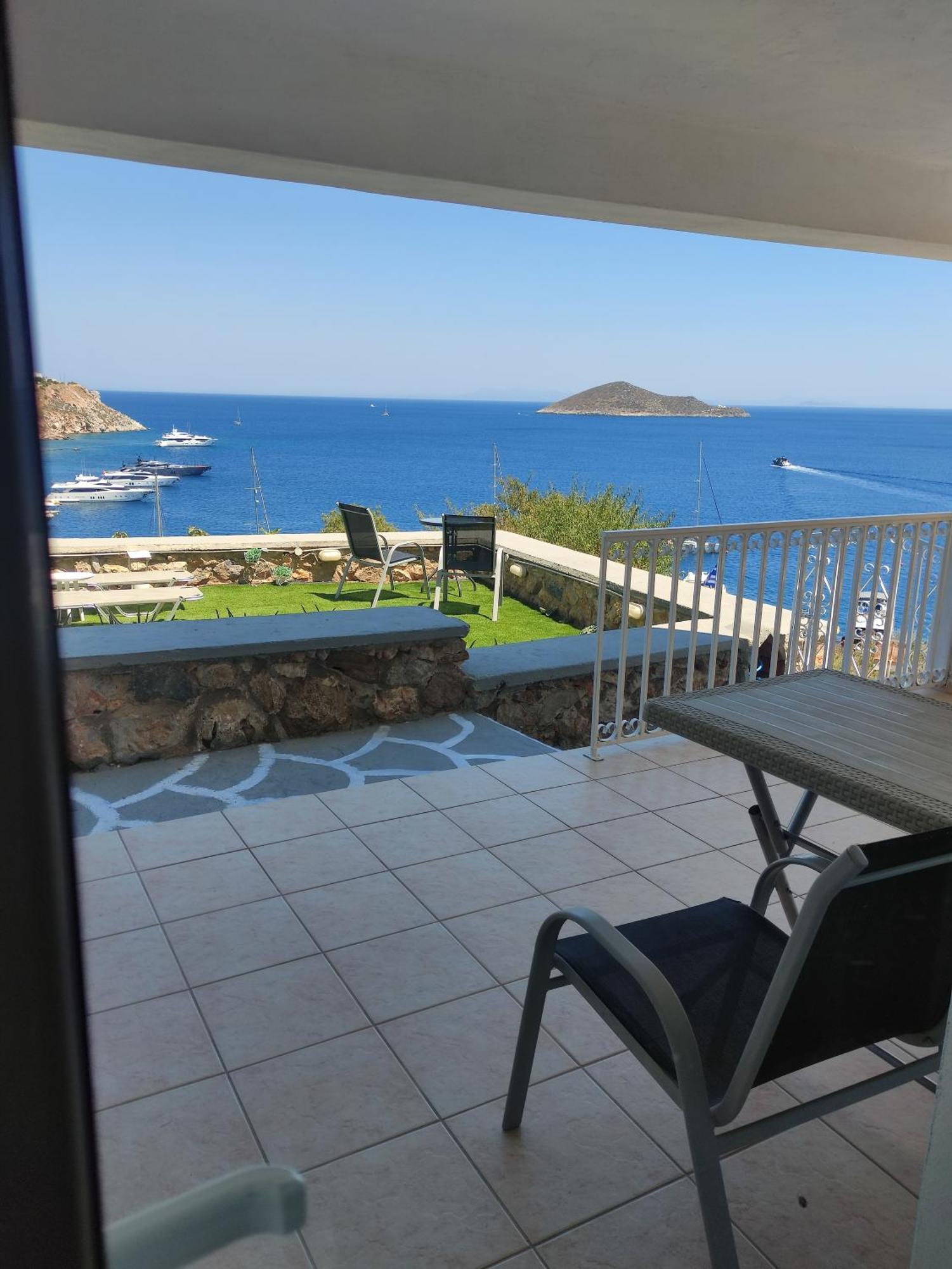 Aegean Blue Villa Panteli Bagian luar foto
